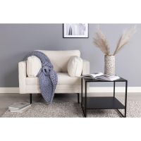 Svea Kiva fauteuil - teddy - wit