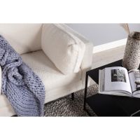 Svea Kiva fauteuil - teddy - wit