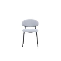 Svea Tiko eetkamerstoel - boucle - lichtblauw