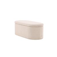 Svea Ziva poef - 130 cm - off white