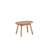 Svea Deniz ovale bijzettafel - 40 x 60 cm - naturel