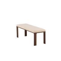 Noemi eetkamerbank - teddy - 120 cm