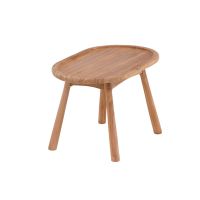 Svea Deniz ovale bijzettafel - 40 x 60 cm - naturel