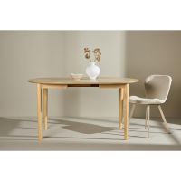 Svea Fiorella ronde eettafel uitschuifbaar - ø110 cm - naturel