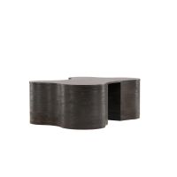 Svea Andrea organische salontafel - 90 x 130 cm - mokka