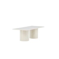 Mariella salontafel - 50 x 120 cm - beige