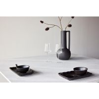 Clara vierkante eettafel - 120 x 120 cm - marmerlook