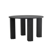 Noémie ronde eettafel - ø120 cm - zwart