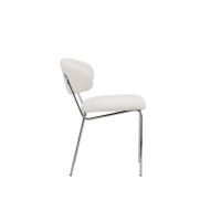 Svea Novak eetkamerstoel - boucle - wit