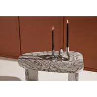 Svea Vincenzo organische salontafel - 45 x 70  cm - grijs