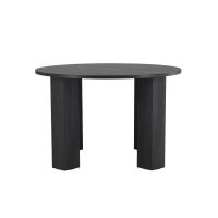 Noémie ronde eettafel - ø120 cm - zwart