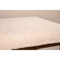 Noemi eetkamerbank - teddy - 120 cm