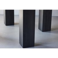 Noémie ronde eettafel - ø120 cm - zwart