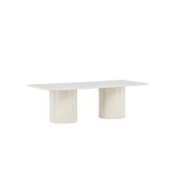 Mariella salontafel - 50 x 120 cm - beige