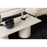 Mariella salontafel - 50 x 120 cm - beige