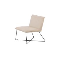 Svea Piva fauteuil - velvet - beige