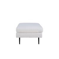 Svea Kira hocker - teddy - wit