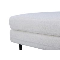 Svea Kira hocker - teddy - wit