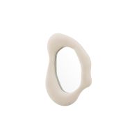 Luciana organische spiegel - 49 x 70 cm - velvet - beige