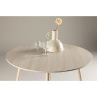 Svea Sano ronde eettafel - ø100 cm - whitewash
