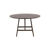 Isabella ronde eettafel - ø100 cm - donkerbruin