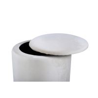 Svea Zara poef - velvet - beige