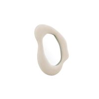 Luciana organische spiegel - 49 x 70 cm - velvet - beige