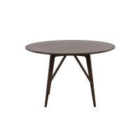 Isabella ronde eettafel - ø100 cm - donkerbruin