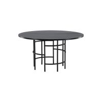 Milo ronde eettafel - ø140 cm - zwart