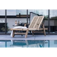 Svea Nour ligbed - acaciahout