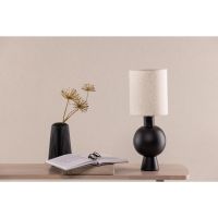Svea Niva ronde tafellamp - beige