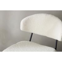 Svea Tiko eetkamerstoel - teddy - wit