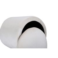 Svea Zara poef - velvet - beige