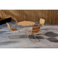 Valentina eettafelset - naturel - polyhout