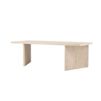Svea Saverio rechthoekige eettafel - 100 x 240 cm - beige