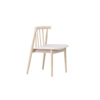 Ugo eetkamerstoel - rubberhout - whitewash