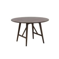 Isabella ronde eettafel - ø100 cm - donkerbruin