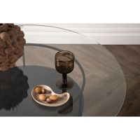 Svea Donatella ronde salontafel - ø90 cm - glas