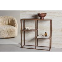 Priya wandrek - 81 x 80 cm - walnoot