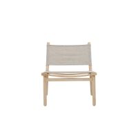 Torres fauteuil - mangohout - naturel/grijs