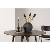 Isabella ronde eettafel - ø100 cm - donkerbruin
