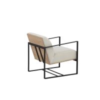Svea Fino fauteuil - linnen - off white
