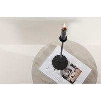 Svea Carlo ronde bijzettafel - ø50 cm - marmerlook