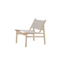 Torres fauteuil - mangohout - naturel/grijs