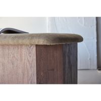 Petrovic poef - 59 x 88 cm - bruin