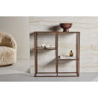 Priya wandrek - 81 x 80 cm - walnoot