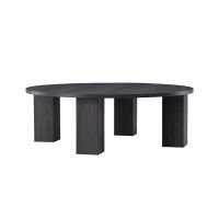 Svea Elettra ronde salontafel - ø120 cm - zwart