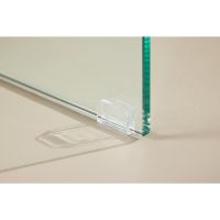 Donata rechthoekige bijzettafel - 80 x 120 cm - glas