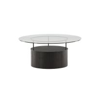 Svea Donatella ronde salontafel - ø90 cm - glas