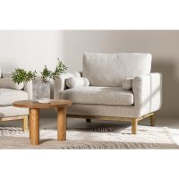Svea Nasser fauteuil - boucle - beige